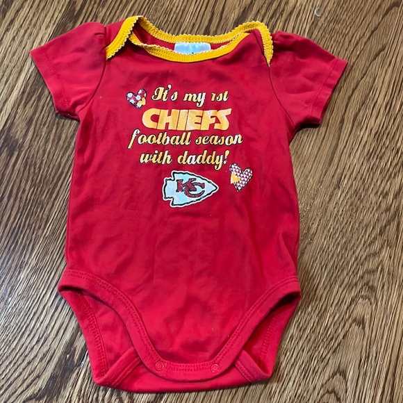 Team Apparel Other - KC Chiefs onesie, size 3-6M